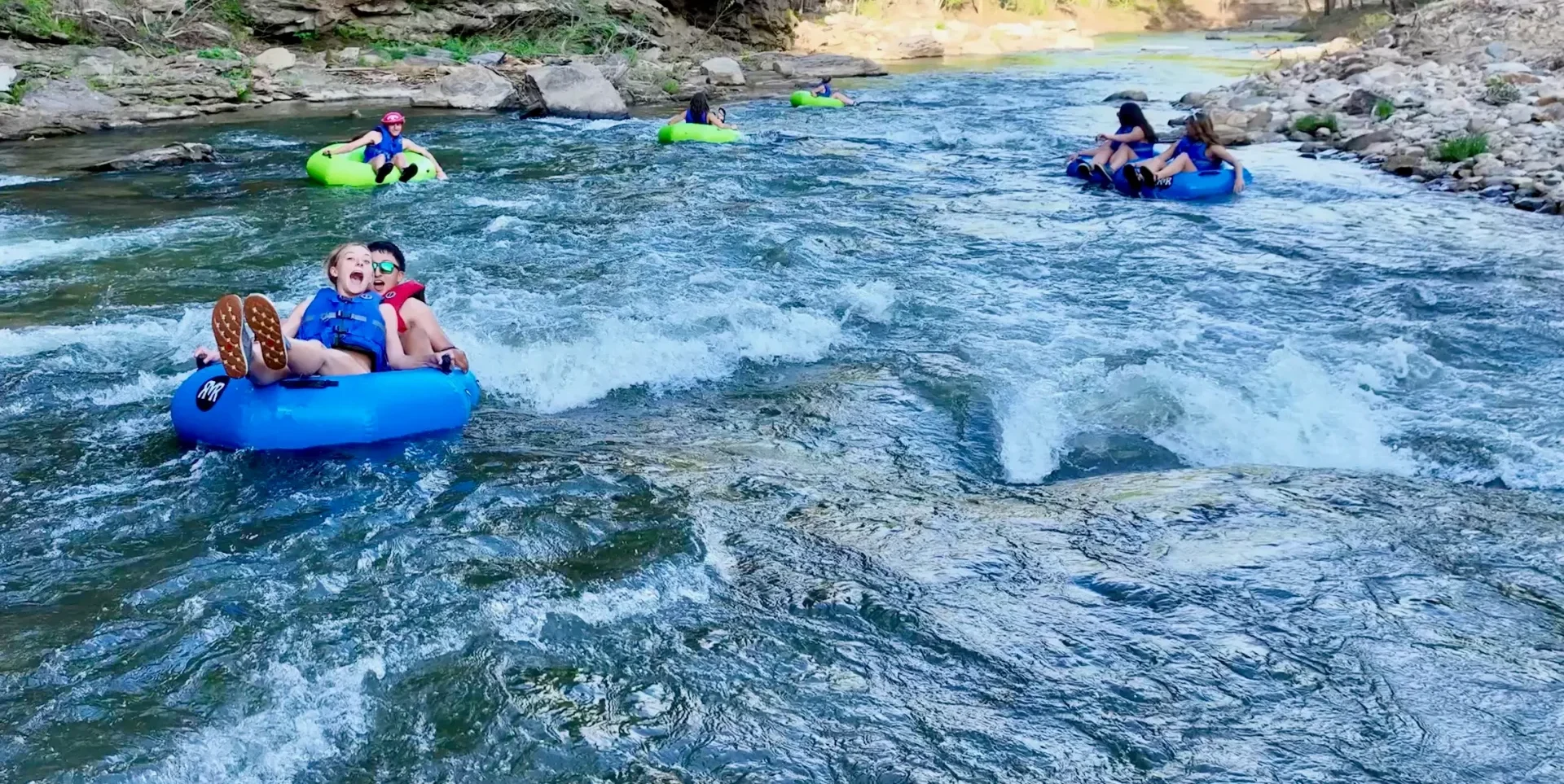 River tubing on the Mascota River