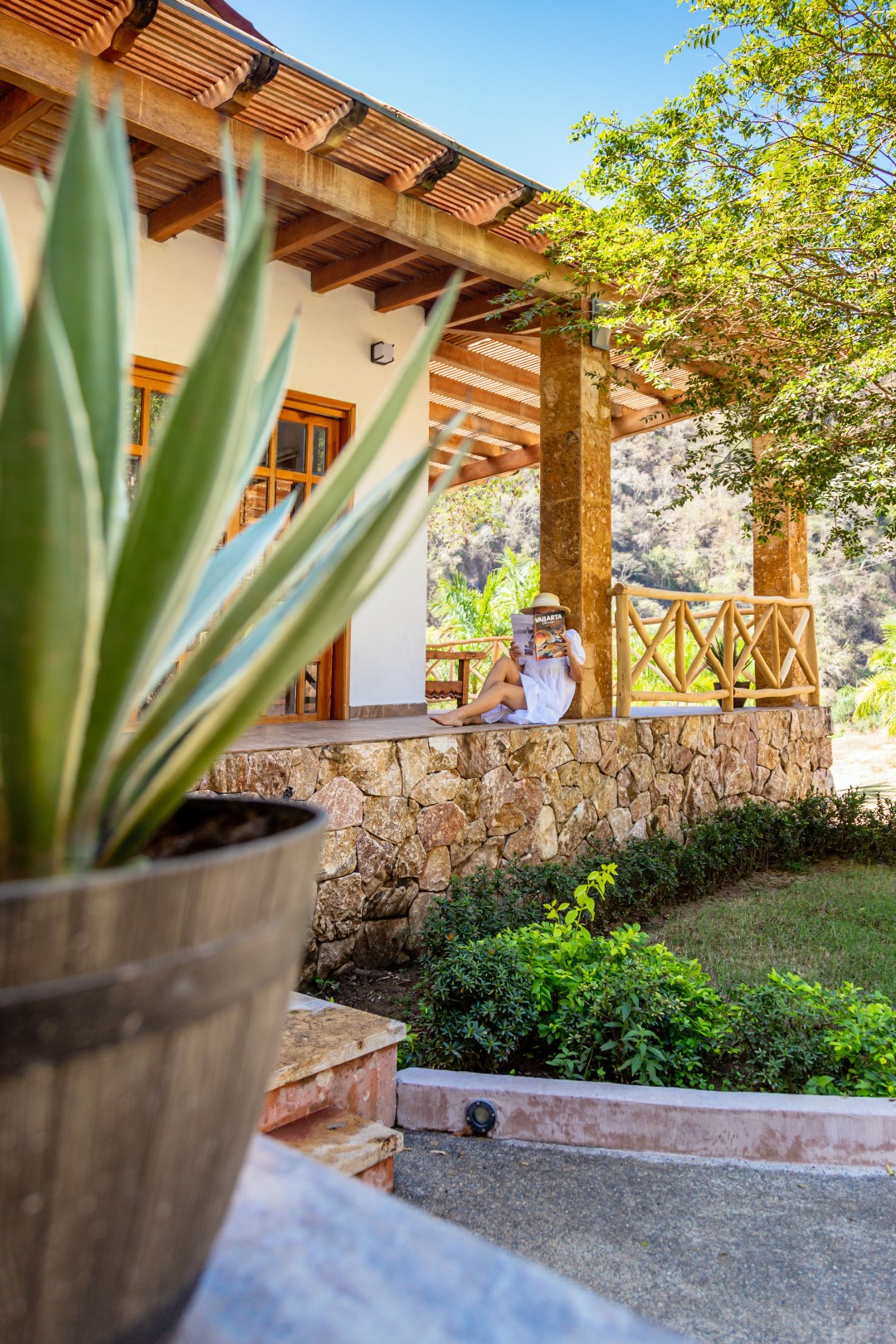 Villa Lago garden