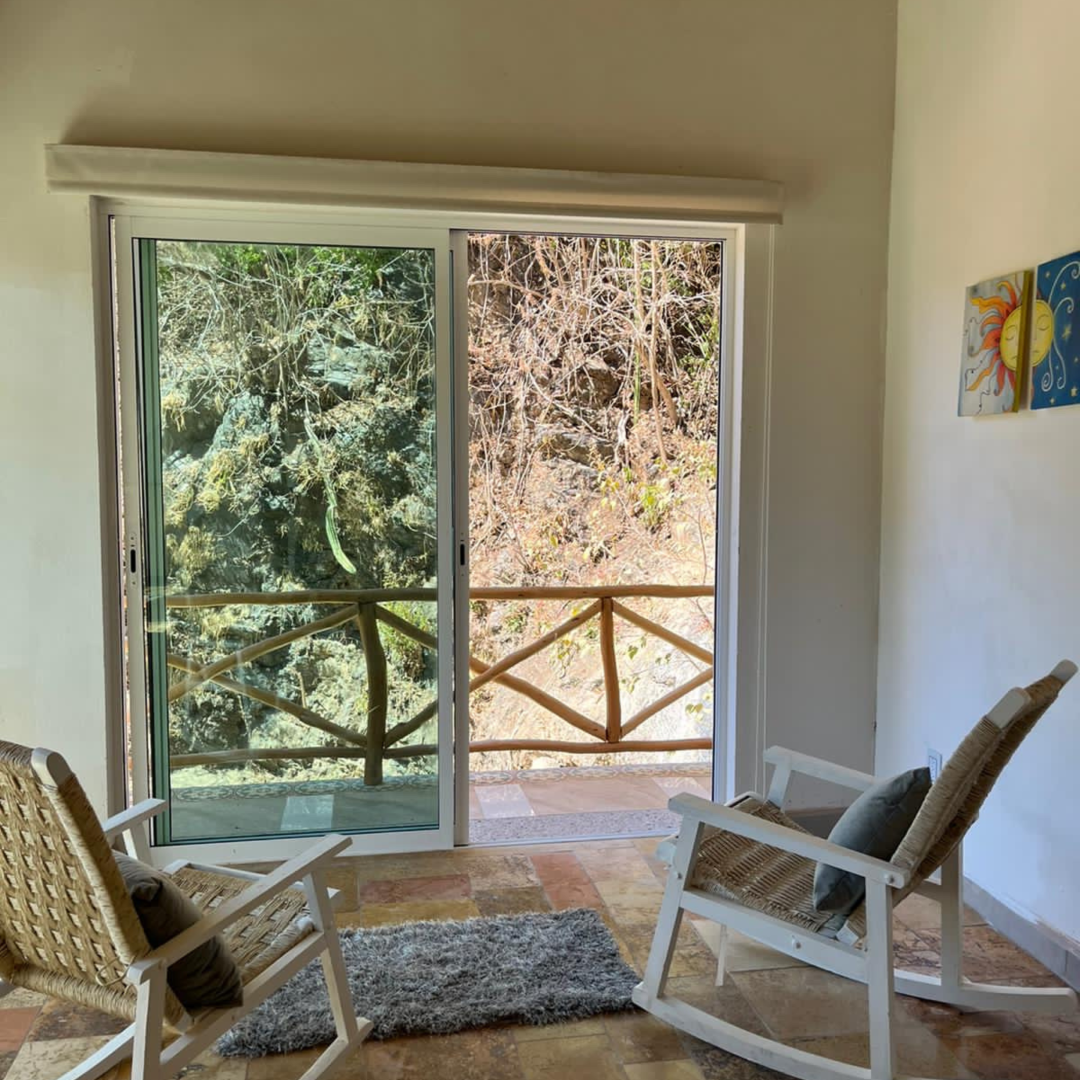 Villa Vista balcony Villa Vista a romantic villa near Puerto Vallarta with canyon views