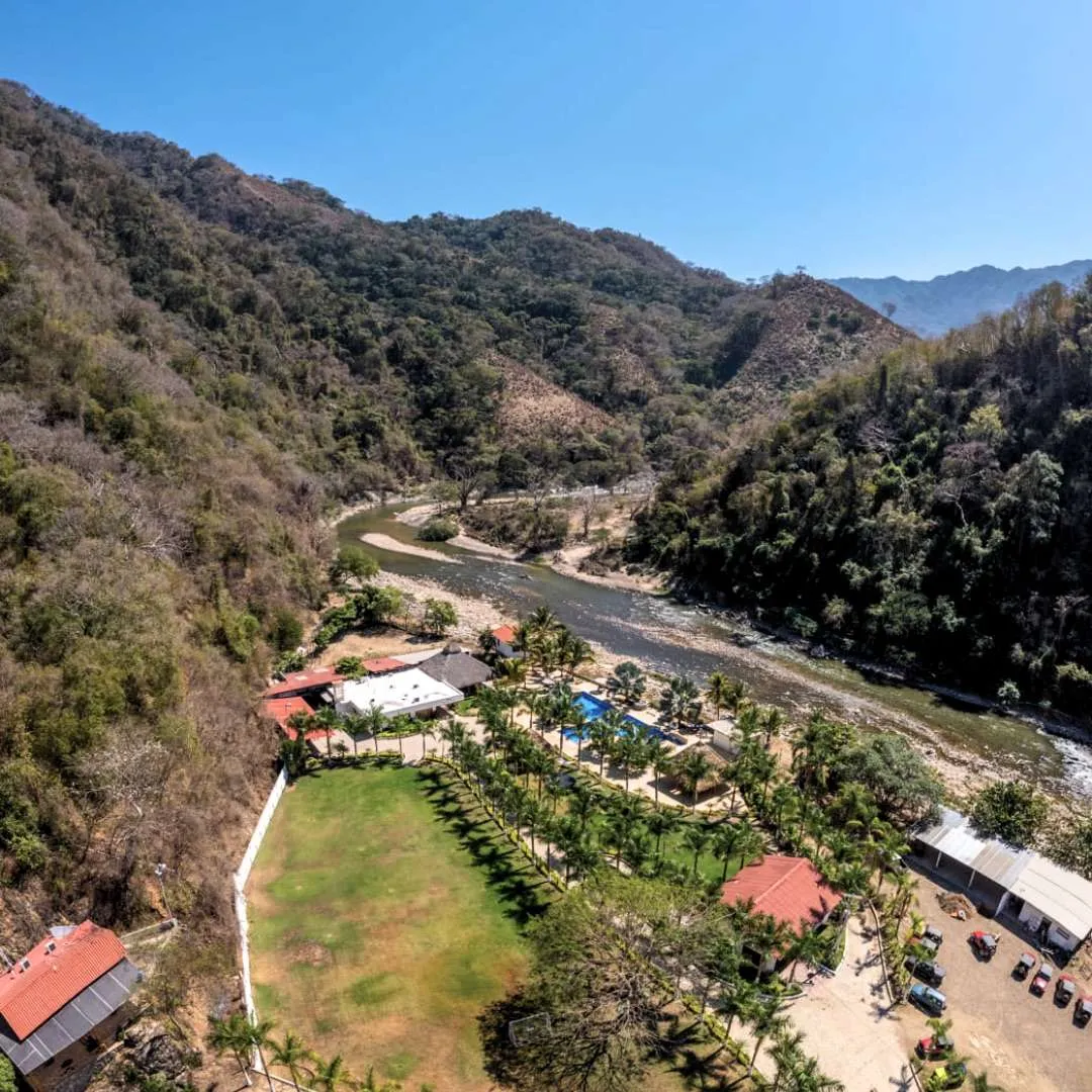 Volcanic hot springs near Puerto Vallarta